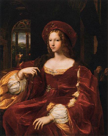 RAFFAELLO Sanzio Portrait of Dona Isabel de Requesens, Vice-Queen of Naples oil painting picture